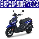 【輸入新車 スクーター125cc】ヤマハ 15ビーウィズR YAMAHA 15BW'S R 【ダイレクトインポート】