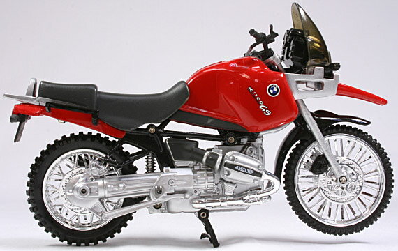 【ニューレイ】【New Ray】【スケールモデル】New Ray 1/12スケールモデル BMW/R1100GS'98/レッ...