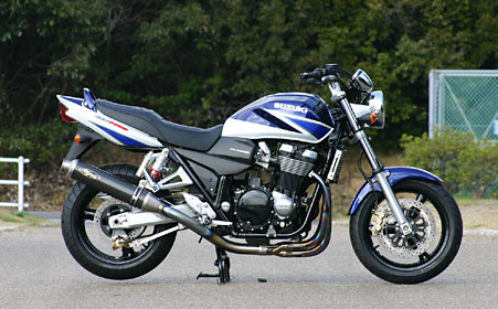 【マフラー】ノジマ FASARM PRO TITAN V TYPE-SC 手曲げ/カーボン GSX1400 -06