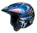 【SHOEI】【ショウエイヘルメット】TR-3　FUJINAMI/TC-2（BLUE/WHITE）