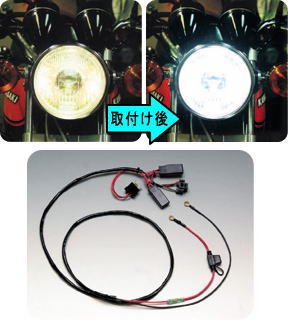 パムス ヘッドランプブースター H4 シングルライト用【PAMS-1】