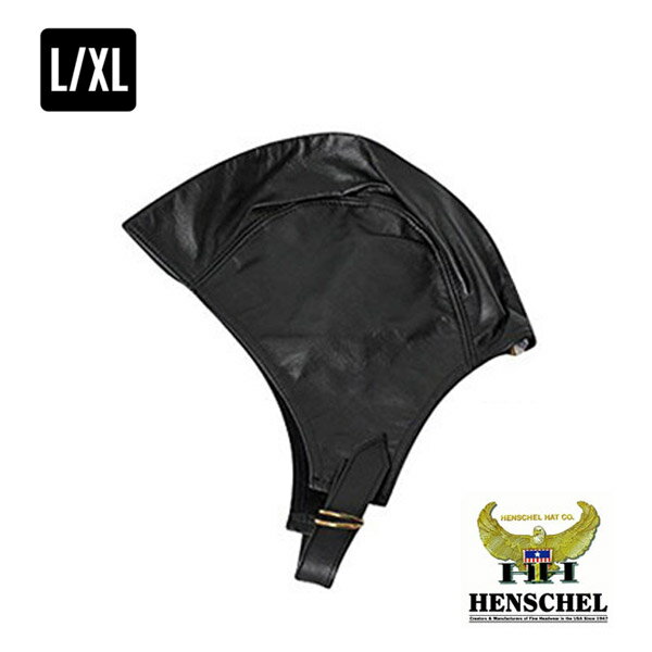 送料無料 HENSCHEL HAT Sサイズ〜XLサイズ アメリカ製 カウレザーパイロット…...:hatshop:10003040