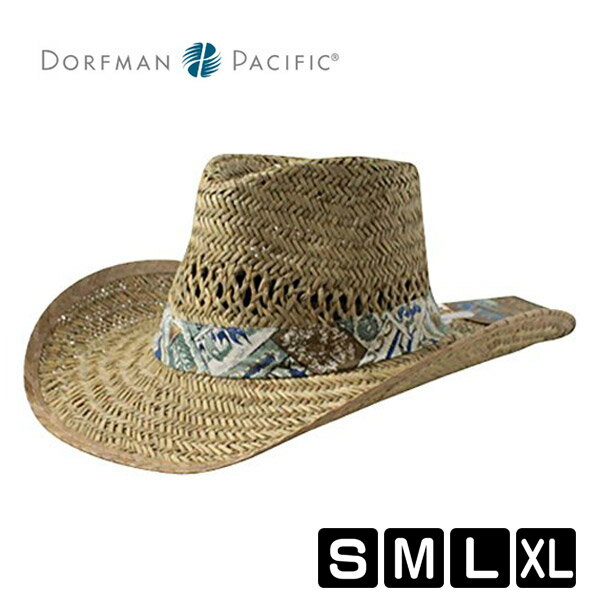 [送料無料]DORFMAN PACIFIC ストロー中折れハット Sサイズ〜XLサイズ ア…...:hatshop:10003256