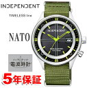 インディペンデント シチズン ソーラー電波時計 ミリタリー NATOバンド INDEPENDENT CITIZEN インデペンデント メンズ 腕時計 KL8-619-52