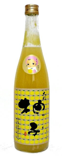 大那 柚子リキュール「ゆずこ」 720ml日本酒仕込の柚子酒