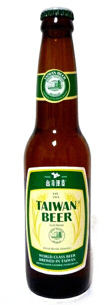 台湾ビール（TAIWAN BEER) 330ml 瓶