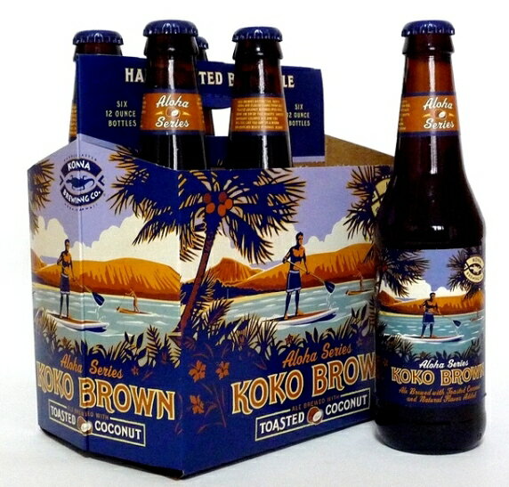 【Kona Beer】コナビール ココブラウン 355ml 6本セット