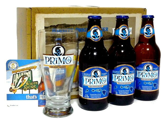 【Primo Beer】プリモビール 3本グラス付きセット待望のグラス付セット新発売！