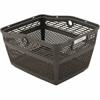 【自転車に取り付けて発送可能】ヤマハフロントリヤ共用バスケットライトブラウン31L