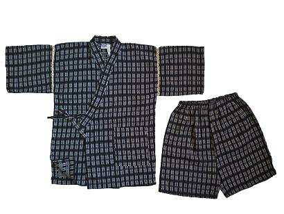 刺子甚平2012年度　新作夏物ロングセラーの素材です刺繍なし