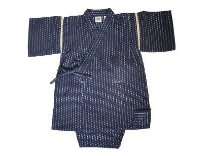 刺子甚平2012年度　新作夏物ロングセラーの刺子柄刺繍なし