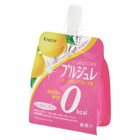 ■プルジュレ　L−カルニチン（ピンクグレープフルーツ味）6個入り