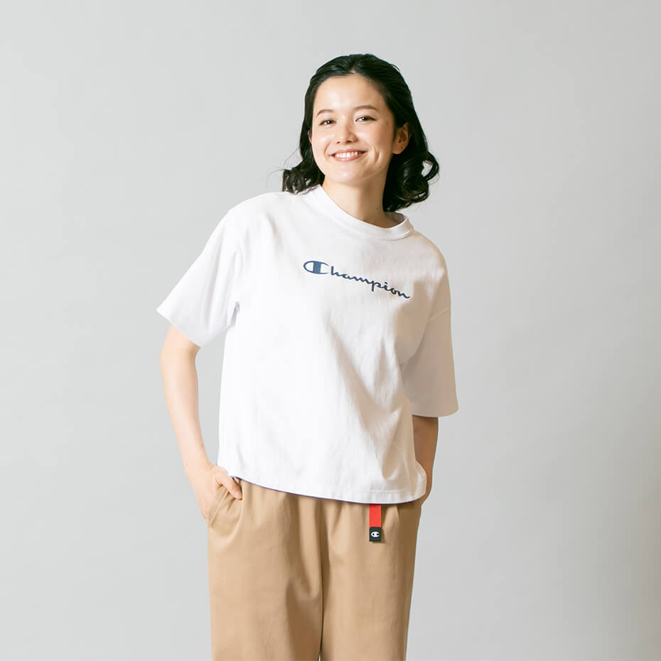 【公式】チャンピオン【50%OFFセール】Champion ウィメンズ <strong>リバースウィーブ</strong>(R) ショートスリーブTシャツ 23SS (CW-X301)★<strong>半袖</strong> レディース 女性用 女性 reversweave sweat <strong>スウェット</strong> ( トレーナー ) ストレッチ パーカー ジップアップ