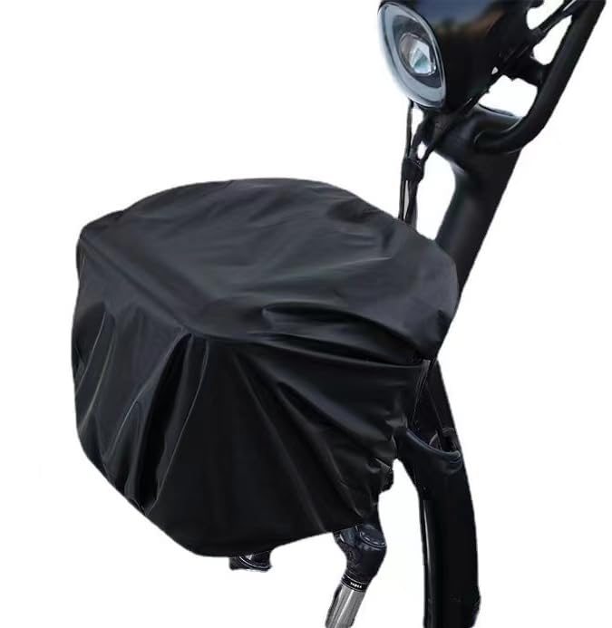 自転車カゴカバー 防水生地 前カゴカバー 自転車バスケットレインカバー 自転車 かご 雨 カバー レイン 防塵 日焼け防止 自転車かごカバー 大容量 カゴカバー 前後兼用 取り付け簡単 雨 通勤自転車用 カゴ カバー (黒です-L)