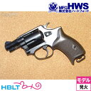 【Hartford HWS(ハートフォード)】J-Police 38S ゴーストブラック 2inch(発火式モデルガン/完成/リボルバー)