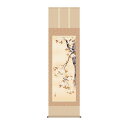三幸 掛軸 花鳥掛軸 桜花 尺五 KZ1A2-080 近藤玄洋