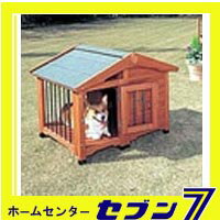 02)【送料無料！】屋外用木製犬舎アイリスオーヤマサークル犬舎CL-990ブラウン