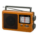 【ポイント5倍】OHM AudioComm AM/FMポータブルラジオ 木目調 RAD-T780Z-WK【ポイントUP:2023年3月25日 0:00 から 3月28日1:59まで】