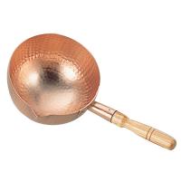 (15cm)　銅製片手ボーズ鍋(内側錫引きなし)＜メーカー直送：代金引換不可＞