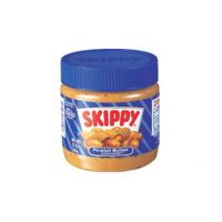 MEIDI-YA　明治屋　SKIPPYスキッピーピーナツバターチャンク　340g×12入＜メーカー直送：代金引換不可＞粗引きピーナッツ粒が入った、高たんぱく質で食物繊維たっぷり!