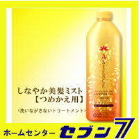 アジエンス　しなやか美髪ミスト　つめかえ用　（340mL） ASIENCE　洗いながさないヘアトリートメント　＊花王＊しなやかな髪、一日つづく。美髪持続ヴェール成分が髪にとどまり補修