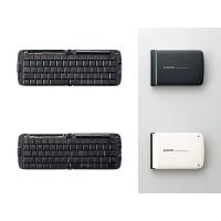 ELECOM(エレコム)　Bluetooth(R)折りたたみキーボード　TK-FBP019EBK・黒