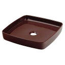 カクダイ 角型手洗器 ショコラ 493-096-BR【4972353046355:16480】