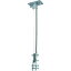 ■TRUSCO 45CM全閉式工場扇 ゼフィール ハンガーアングル(メッキ) TFZP-H-M トラスコ中山(株)【4705700:0】