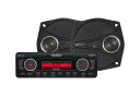 JENSEN 純正互換デッキ+スピーカーキットHDX650 4CHアンプ内蔵 ブルートゥース、iPOD対応