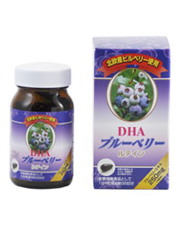 DHA ブルーベリー ルテイン 120粒　【リケン】