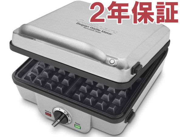 Cuisinart クイジナート　ワッフルメーカー角4型＆パンケーキ・プレート付き　WAF…...:heartlandtrading:10005594