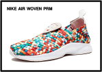 9 (27cm) 黒タグ付き【NIKE AIR WOVEN PREMIUM PRM WOVEN WONDER ナイキ エア ウーブン マルチ レインボー】898028-001 国内正規品