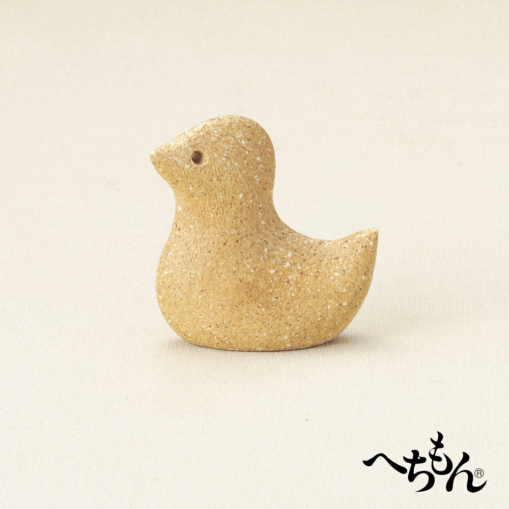 【信楽焼】へちもん たなごころ　水鳥　(巾着袋付)...:hechimon-shop:10000053