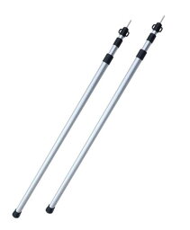 DDタープ DD Tarp Pole - <strong>XL</strong> size タープ ポール - <strong>XL</strong>サイズ 2本セット- 最大2.2mまで調節可能なアルミニウム製防水ポール [並行輸入品]