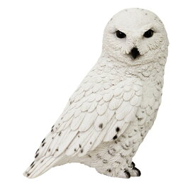 ()スノーウィオウル貯金箱おしゃれペットバンクSnowyOwlリアル置物