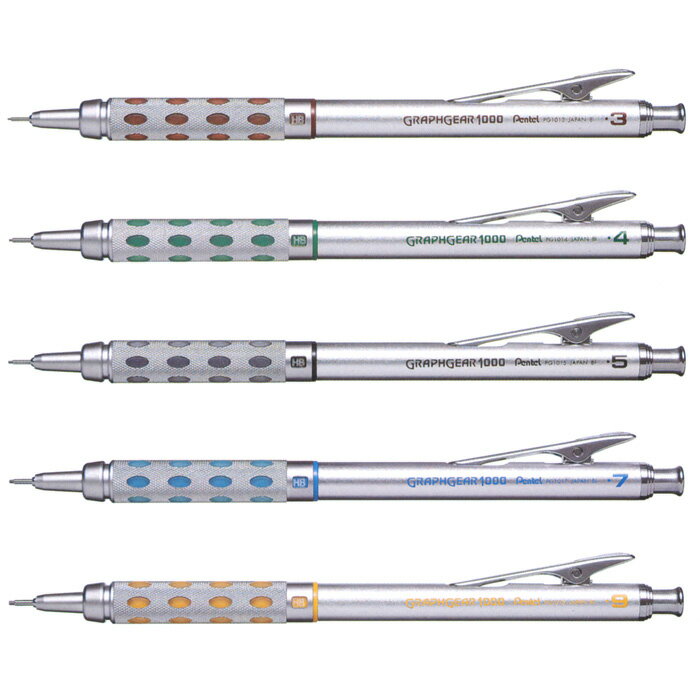 【メール便対応】ぺんてる 製図用シャープペン グラフギア1000 PG101...:hellobungu:10002581
