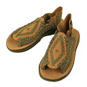 Chubasco チュバスコ S804 Men's Aztec アズテック Olive x Coffee メンズ サンダル