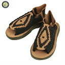 Chubasco チュバスコ S804 Men's Aztec アズテック Black x Coffee メンズ サンダル