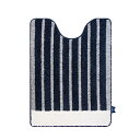 ★送料無料★オカトー salut cat ロングトイレマット 80×60 ネイビー