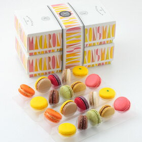 【神戸・芦屋 アンリ・シャルパンティエ】季節のマカロン 20コ入り本場フランスのレシピでつくった、さっくり、しっとり、ふんわり食感のマカロン《バレンタイン・冬季限定》