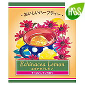 おいしいハーブティー　エキナセアレモン 10ケ入【レビーで送料無料対象外】〔郵送140円可能・郵便受けに入りません〕生活の木エキナセアにさわやかなレモンの風味を加えました♪