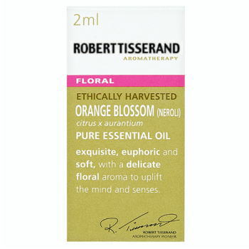 ロバートティスランドピュアエッセンシャルオイルネロリ（オレンジブラッサム） 2mlROBERTTISSERAND ＜E.H. 精油＞ ソフトで甘く優美なフローラルの香り