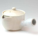萩焼(はぎやき) 牡丹急須半白/茶こし付・白箱付【急須 きゅうす キュウス 急須 きゅうす キュウス