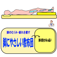 (^^)v【脚のむくみ・疲れを癒す・アレルギー対策】シングルNANOウォシュα健康足を癒す敷布団(代引送料無料)