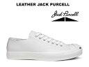 CONVERSE Ro[X WbNp[Z U[ LEATHER JACK PURCELL zCg