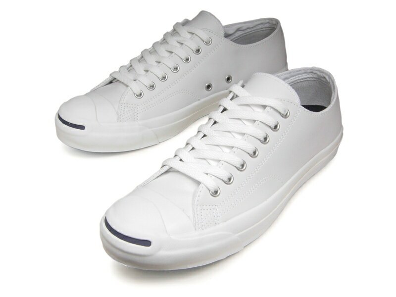 【楽天市場】【ポイント10倍】 コンバース スニーカー ジャックパーセル レザー CONVERSE LEATHER JACK PURCELL ホワイト：hi-fine