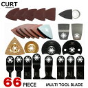 【CURT PRODUCT】66点 マルチツール 替刃 セット 互換品 マキタ 日立 ボッシュ カットソー ブレード