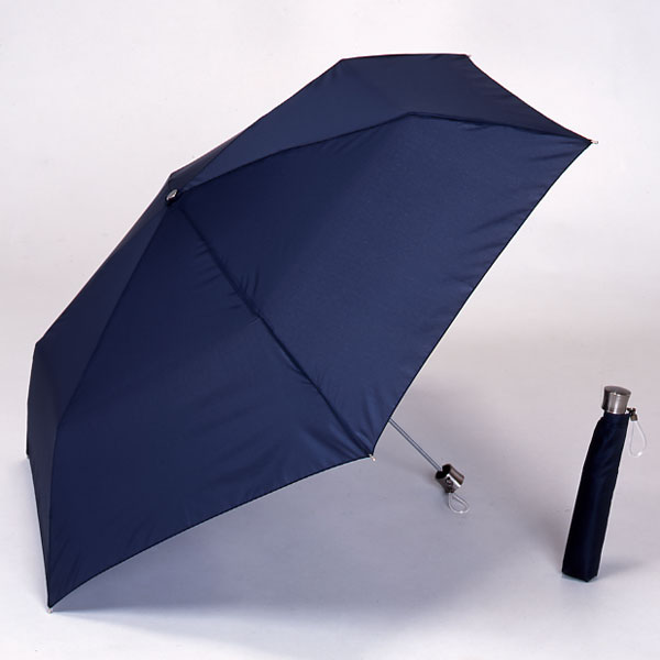 【送料無料】スーパースリムミニ傘　50cm細い折りたたみ傘です。よく街先で見かけるすぐ壊れるような細い傘とは違う、＜傘専門店＞のオリジナル。