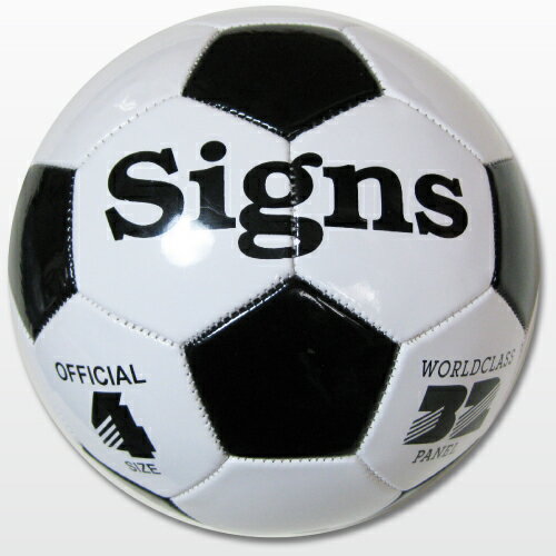 Signs（サインズ）4号合皮サッカーボール