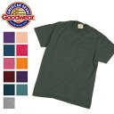 GOODWEAR グッドウェア Tシャツ S/S CREW NECK POCKET TEE クルーネック ポケット TEE 日本正規品 メンズ レディース 半袖 gw-001 Made in USA 米国製 【メール便発送・代引不可】【t-cnr】